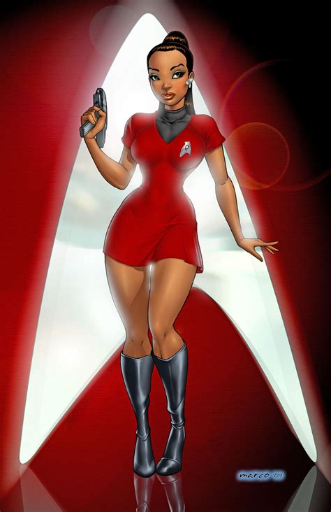 uhura by dominic marco on deviantart