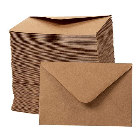 mini envelopes  count gift card envelopes kraft paper business card envelopes bulk tiny