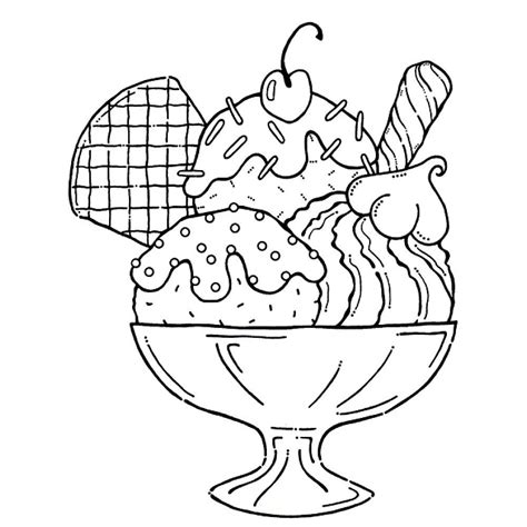 ice creams coloring pages coloring home