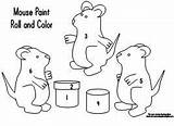 Mouse Paint Activities Coloring Color Pages Choose Board Kindergarten Learning sketch template