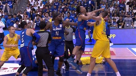 australia philippines basketball players involved in wild brawl fox news