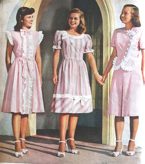 1940s teenage fashion girls fashion 1940s dresses girl fashion