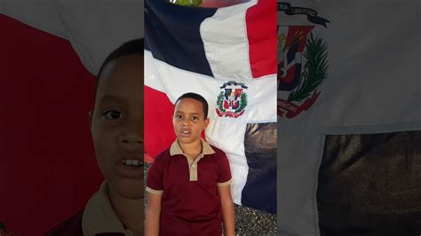 poesia a la bandera dominicana youtube