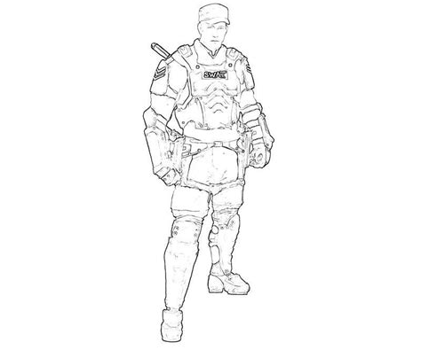 print  amazing coloring page swat coloring page