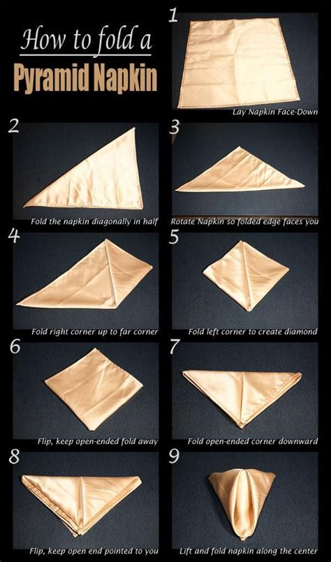images  unique napkins folds  pinterest napkin folding napkins set
