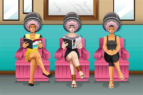 Best Beauty Salon Cartoon Illustrations Royalty Free