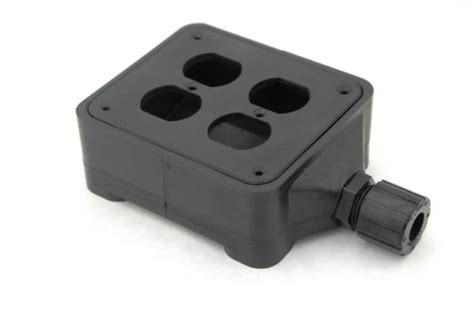 quad outlet box