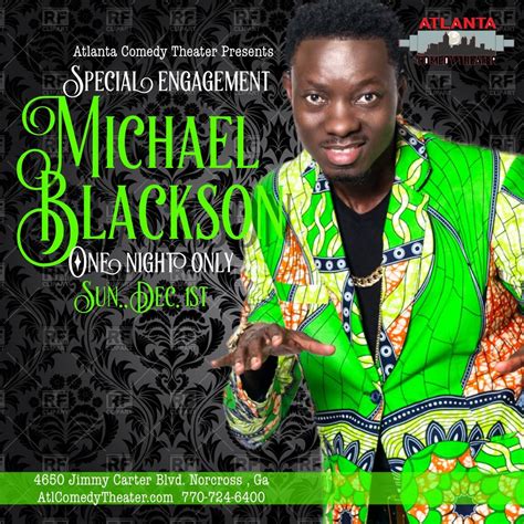 tickets for michael blackson the african king of comedy in norcross