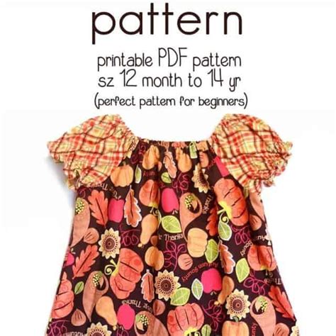 border print peasant dress  spring  pattern scattered