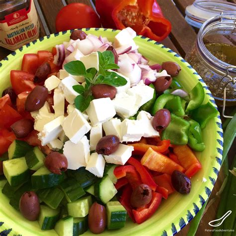 greek salad recipe peters food adventures