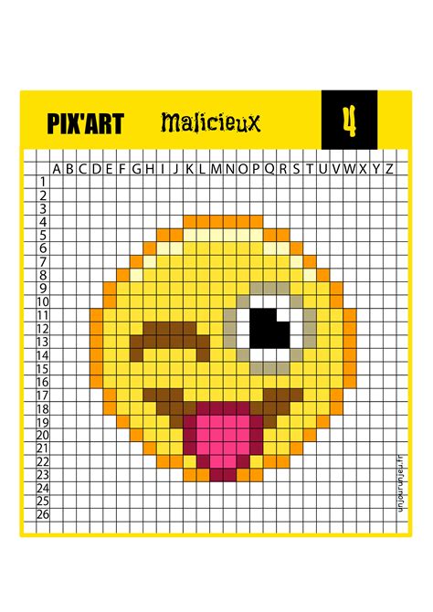 Smiley Face Emoji Pixel Art Dessin Facile Pour Les Enfants My Xxx Hot