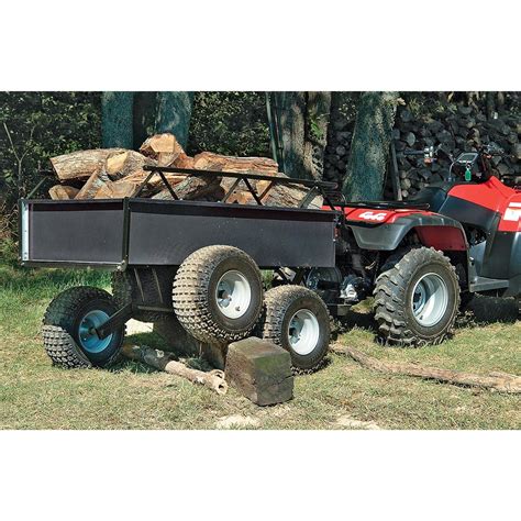 atv tandem axle cart  towing trailers  sportsmans guide