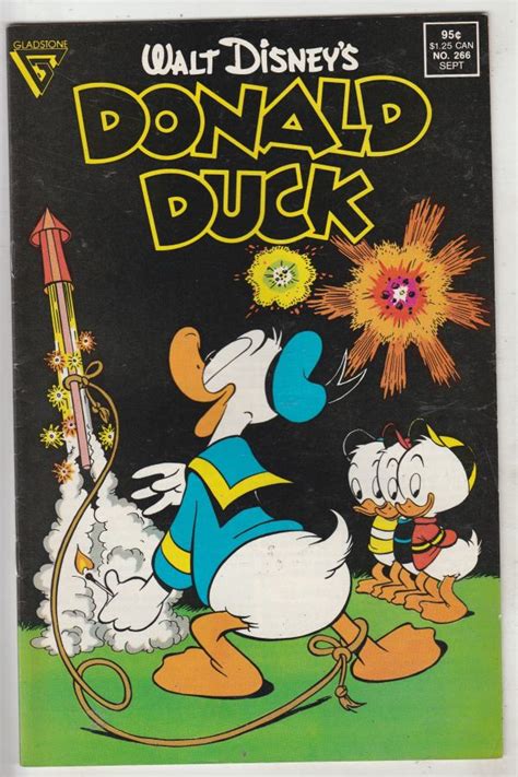 Donald Duck 266 Sep 88 Vf Nm High Grade Donald Duck Comic Books