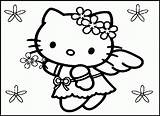 Kitty Coloring Pages Hello Bestcoloringpagesforkids sketch template