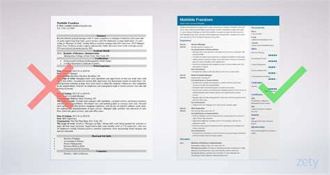general manager resume template guide  examples