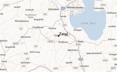map  zetel germany
