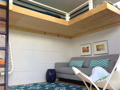 interiors  completely flexible  unit   adult sized bunk beds suspended