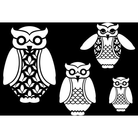 owls stencil owl stencil