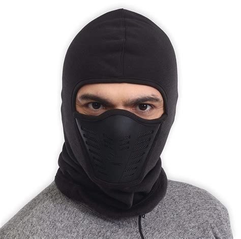 galleon balaclava fleece hood ski mask  air mask heavyweight extreme cold weather face
