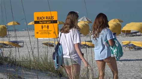 Iconic Beaches Reopen Along Florida S Gulf Coast