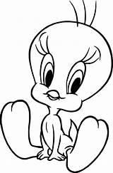 Tweety Wecoloringpage Pages sketch template