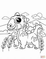 Dinosaur Coloring Pages Preschool Print Color Printable Getcolorings Awesome sketch template
