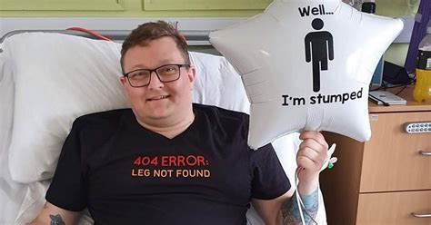 Dad Watched His Own Leg Being Cut Off In Bid To End Suicide Disease