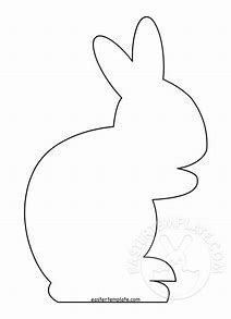 easter bunny rabbit template printable easter templates bunny
