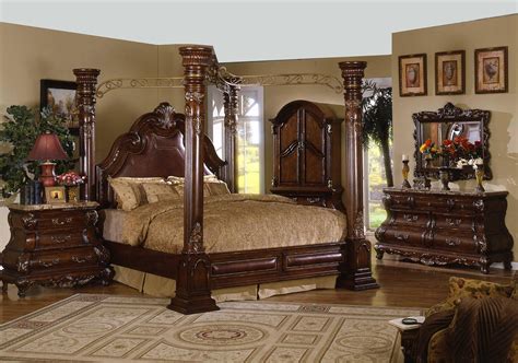 canopy bed canopy bedroom sets  post canopy bed
