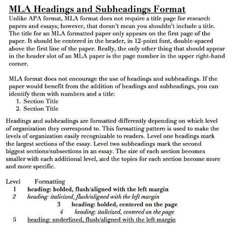 research paper mla subheadings dental vantage dinh vo dds