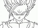 Gohan Coloring Pages Dbz Popular sketch template