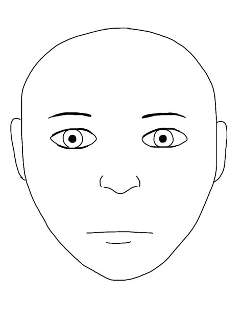 blank face template  versatile tool  artistic  educational