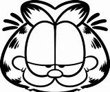 Garfield Cartoon Dibujo Faciles Dragoart Davis Sencillos Garfiel sketch template