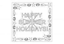 lesson ideas happy summer holidays coloring pages coloring pages