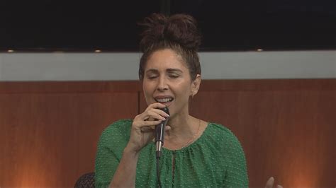 latin jazz singer jessie marquez performs