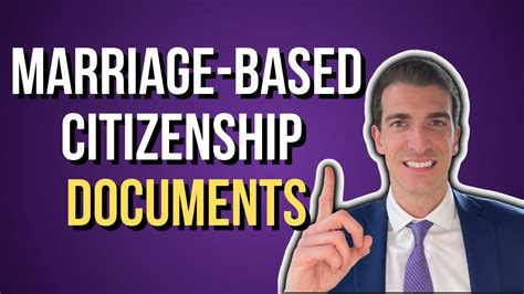 Marriage Based Citizenship Documents What You Should Bring Youtube