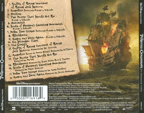 pirates of the caribbean on stranger tides [original soundtrack