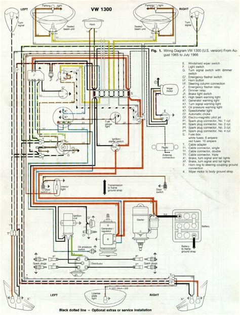 thesamba  type  wiring diagrams   vw beetle diagram vw beetles vw beetle classic