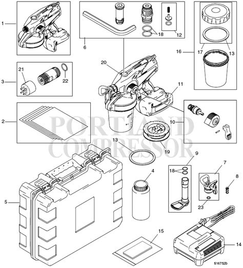 graco truecoat pro finefinish sprayer parts