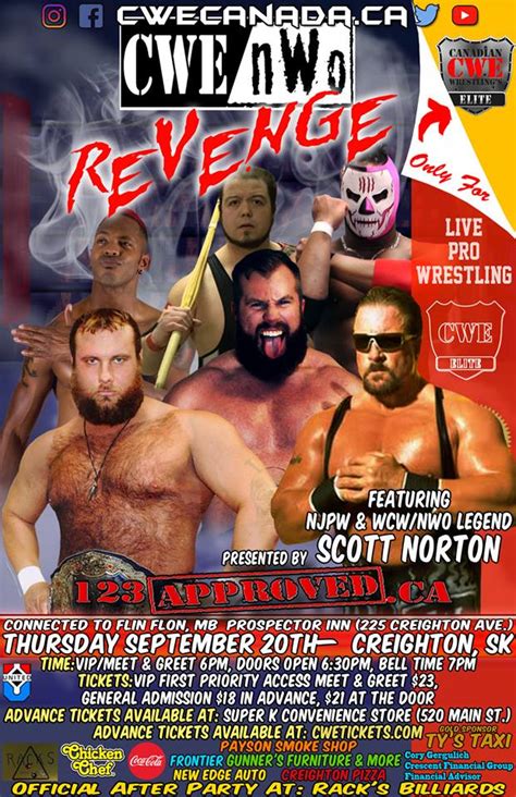 wcwnwo revenge style poster   local promotion rsquaredcircle