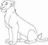 Lion Coloring Lioness Pages King Outline Lineart Tattoo Deviantart Colouring Kids Color Printable Lions Cheetah Lil Furry Vector Print Choose sketch template