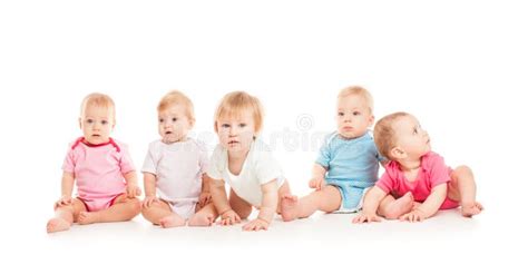 babies isolated stock image image  childhood
