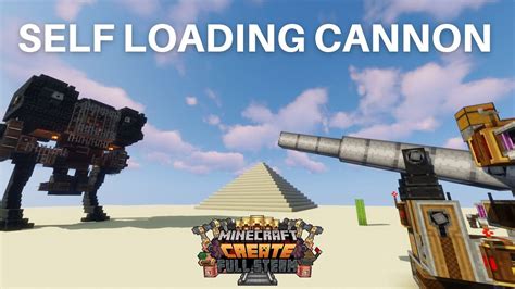 minecraft create mod schematic cannon
