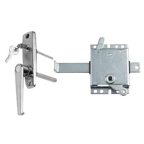 garage door  handle lock    lock latch mechanism set  hand throw