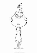 Grinch Coloring Pages Sheets Color Drawings Colouring Sheet Christmas Drawing Choose Board sketch template