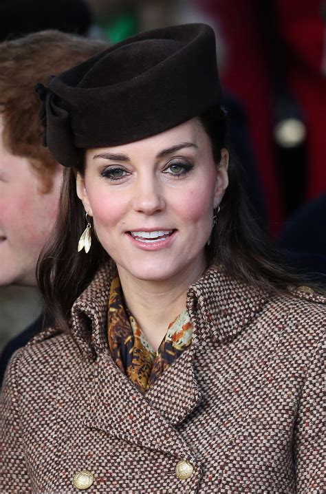 catherine duchess of cambridge attends christmas day service