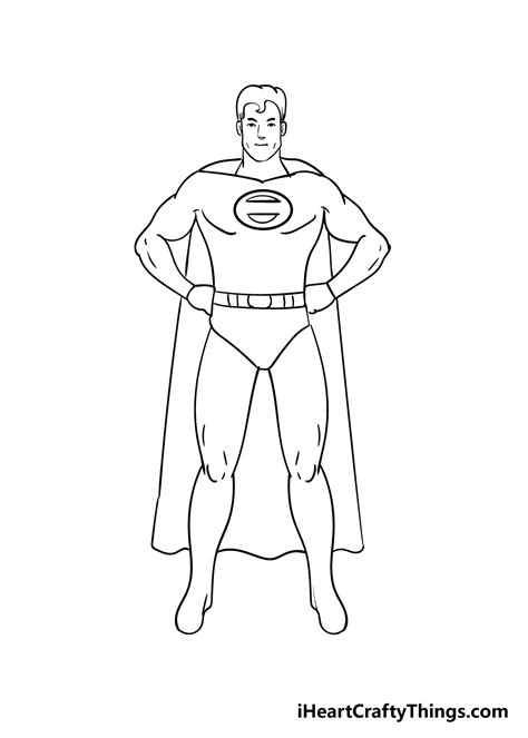 superhero drawing   draw  superhero step  step