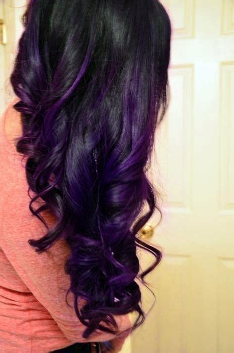 Purple And Black Hairstyles Purple Hair 30 Fantastic Fun Hairstyles