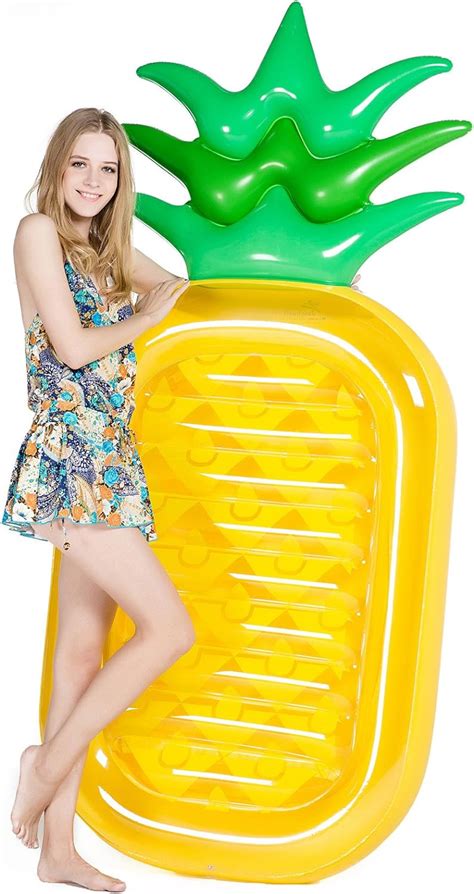 giant pineapple pool float inflatable summer party original genuine