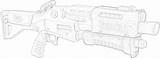 Fortnite Nerf Coloring Pages Super Soaker Blasters Guns Filminspector Downloadable Hc Final sketch template